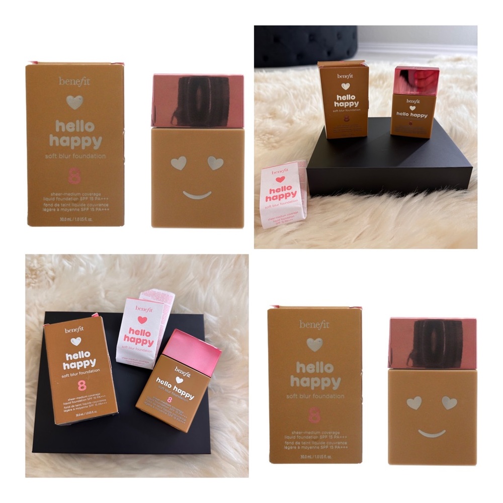 Benefit - Hello Happy Soft Blur Foundation Shade # 8